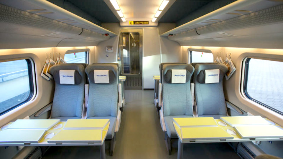 Santa Claus Express Helsinki Rovaniemi Train on Rail.Ninja